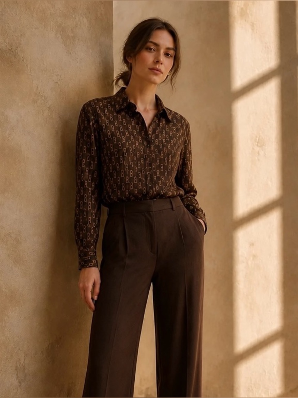 Foxcroft 100% Cotton Wrinkle Free size 4 No Iron Blouse
